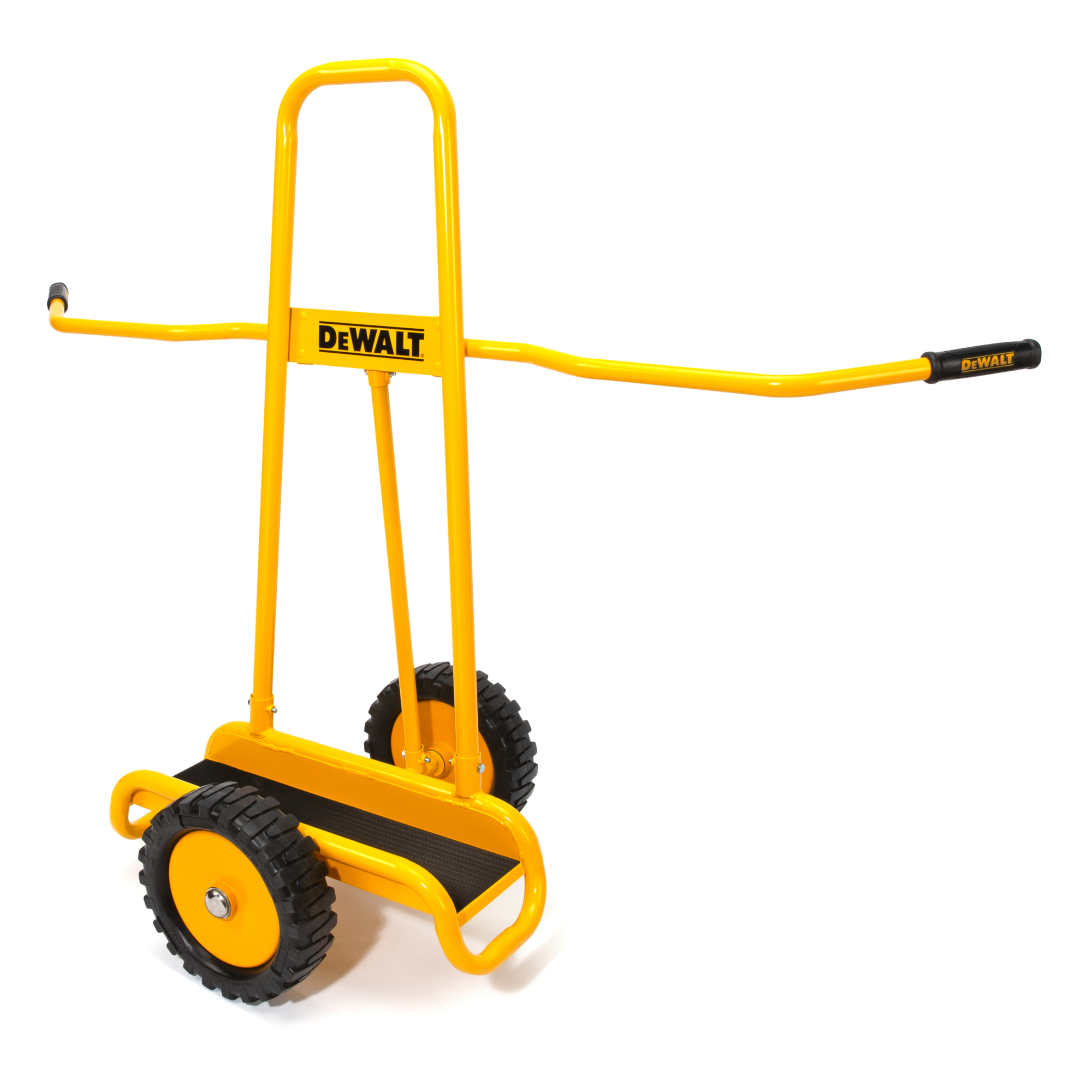 DeWalt Folding Panel, Plate, and Drywall Cart — 1200-Lb. Capacity, Powder-Coated Steel, 12in. Wheels, Model# DXWT-PS202